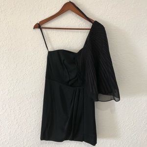 BCBGMAXAZRIA RUNWAY Mini one should black dress